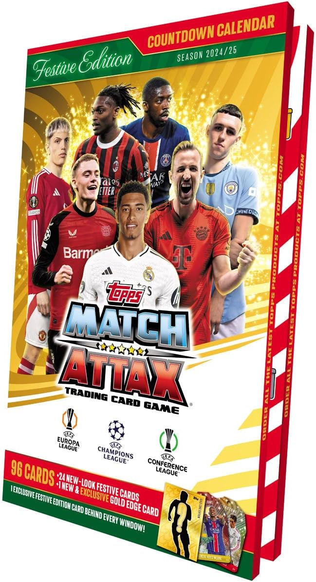 Topps Match Attax 24/25 Countdown Calendar