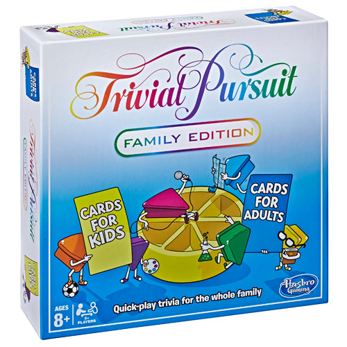 Trivial Pursuit Family Edition board game